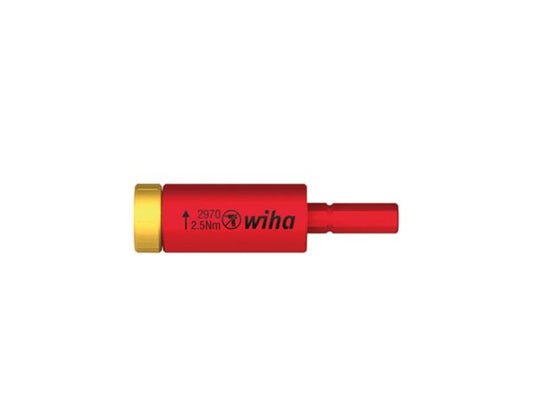 Adaptador de torque elétrico Wiha easyTorque para suporte slimBits e slimVario® em blister (41343) 2,5 Nm_0