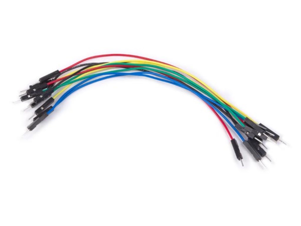 CONJUNTO DE FIOS JUMPER PARA PLACA DE ENSAIO AWG - UM PINO MACHO-MACHO - 5.9" (15 cm) - 10 unidades_0