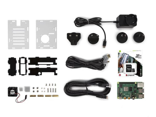 KIT INICIAL RASPBERRY PI® 4 4GB COM CAIXA DE ARREFECIMENTO_0