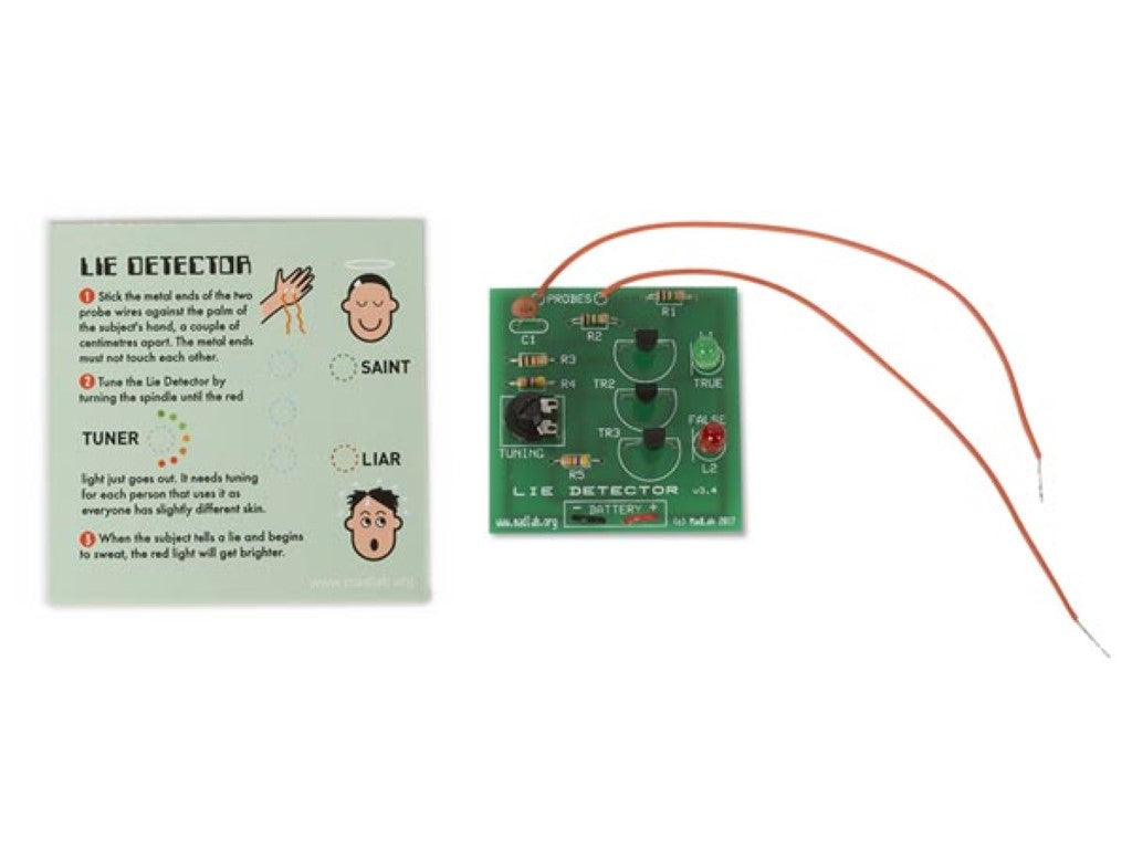 KIT ELECTRÓNICO MADLAB - DETECTOR DE MENTIRAS_0
