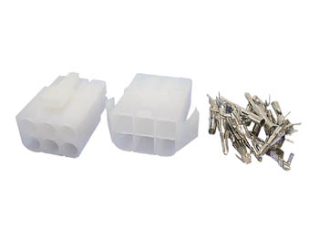 CONJUNTO DE CONECTOR FIO A FIO 6,2mm / 2 x 3 POLOS_0