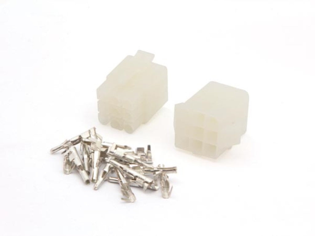 CONJUNTO DE CONECTOR FIO A FIO 6,2mm / 3 x 3 POLOS_0